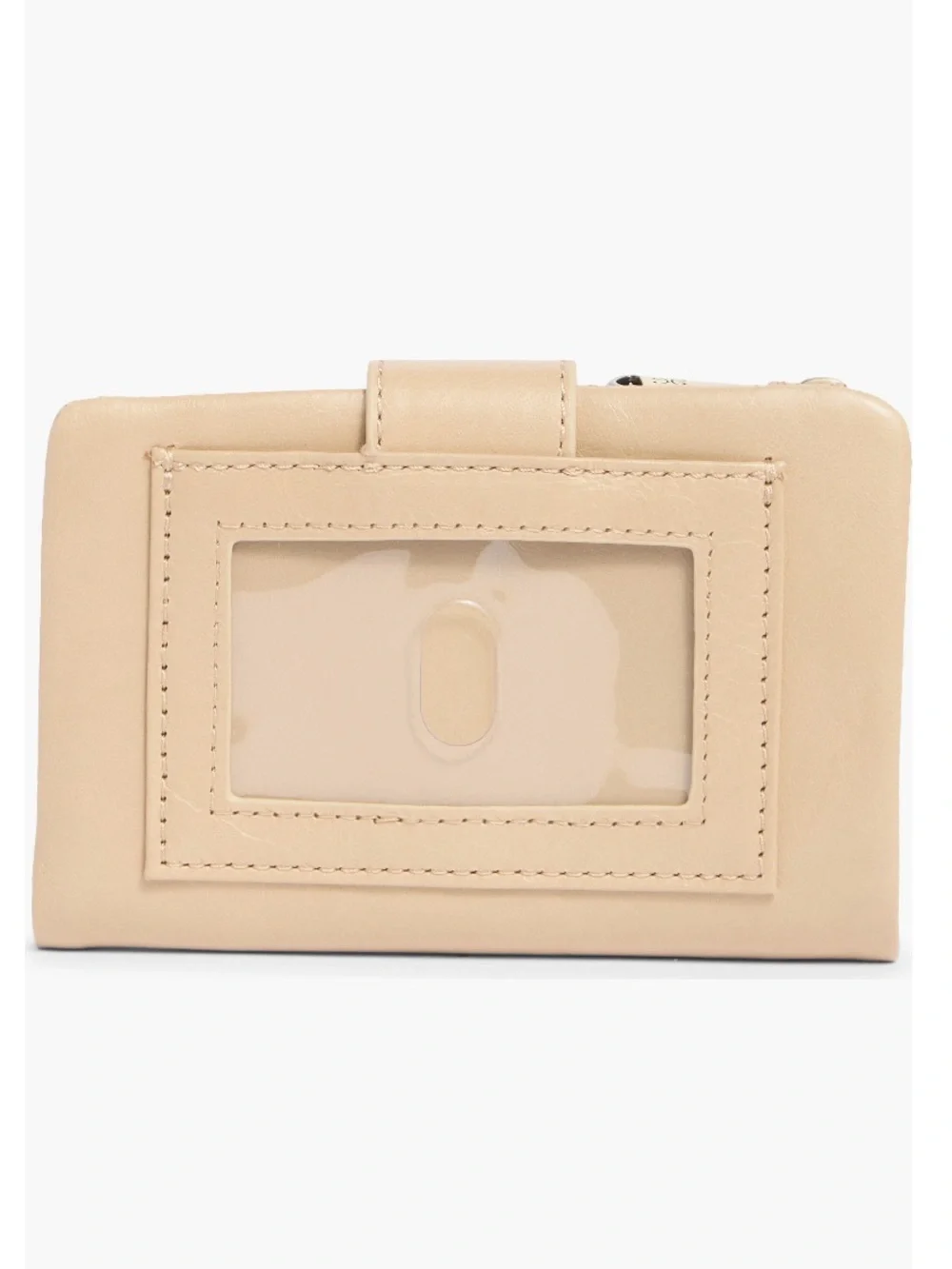 HOBO Ray Leather Bifold Wallet in Sand